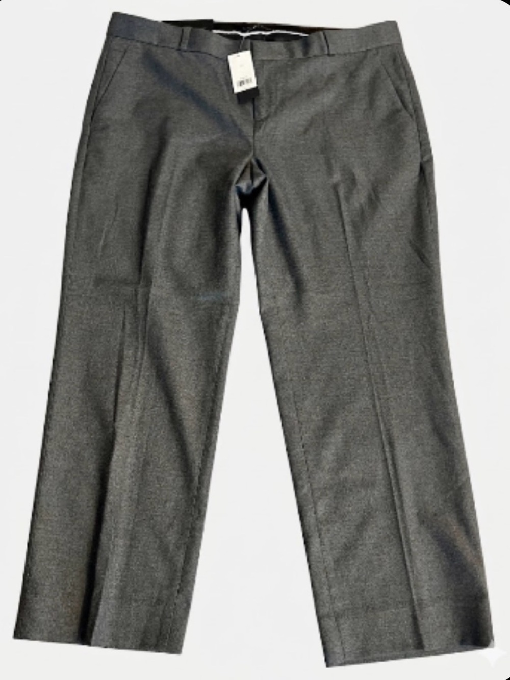 NWT Banana Republic Classic Tailored Dress Pants - Charcoal Gray - Picture 2 of 5
